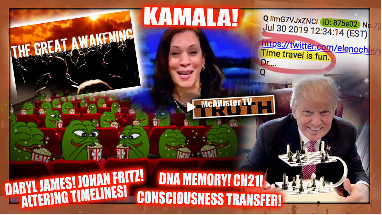 ALTERING TIMELINES! THE FLASH! POTUS CAMPAIGN! BACK TO THE FUTURE! KAMALA!