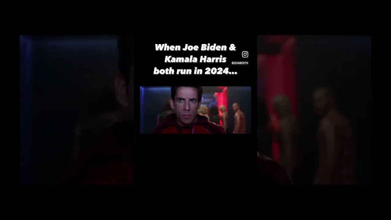 Excuse Me Brah: Joe Biden vs. Kamala Harris 2024 #viral #zoolandermeme #joebiden