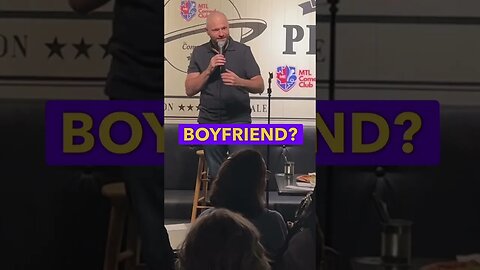 Cocky Heckler gets Broken up by Girlfriend during Comedy Show #breakup #standup #shorts