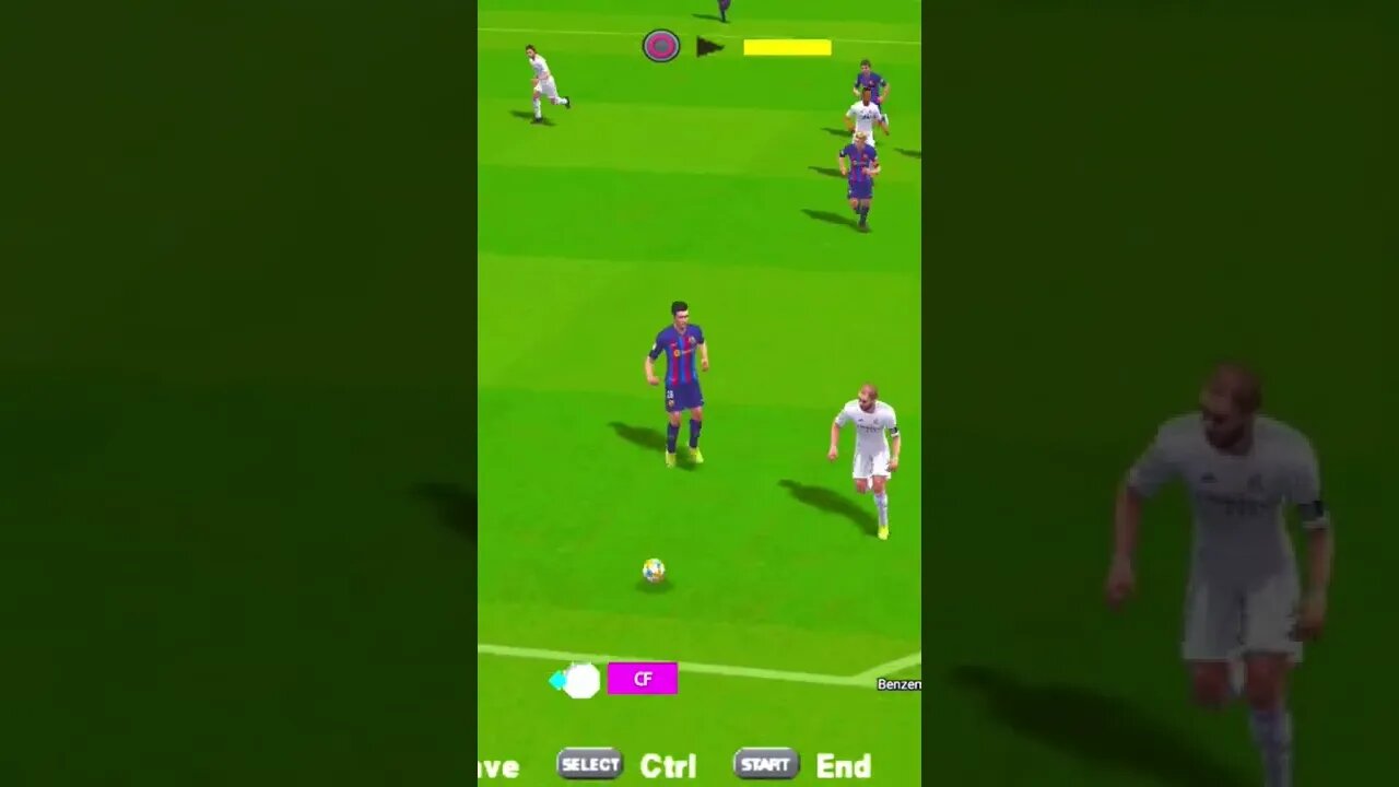 El Classico Best assist for Wak haji Benzema #efootball2022 #fifa22 #dls22 #shorts