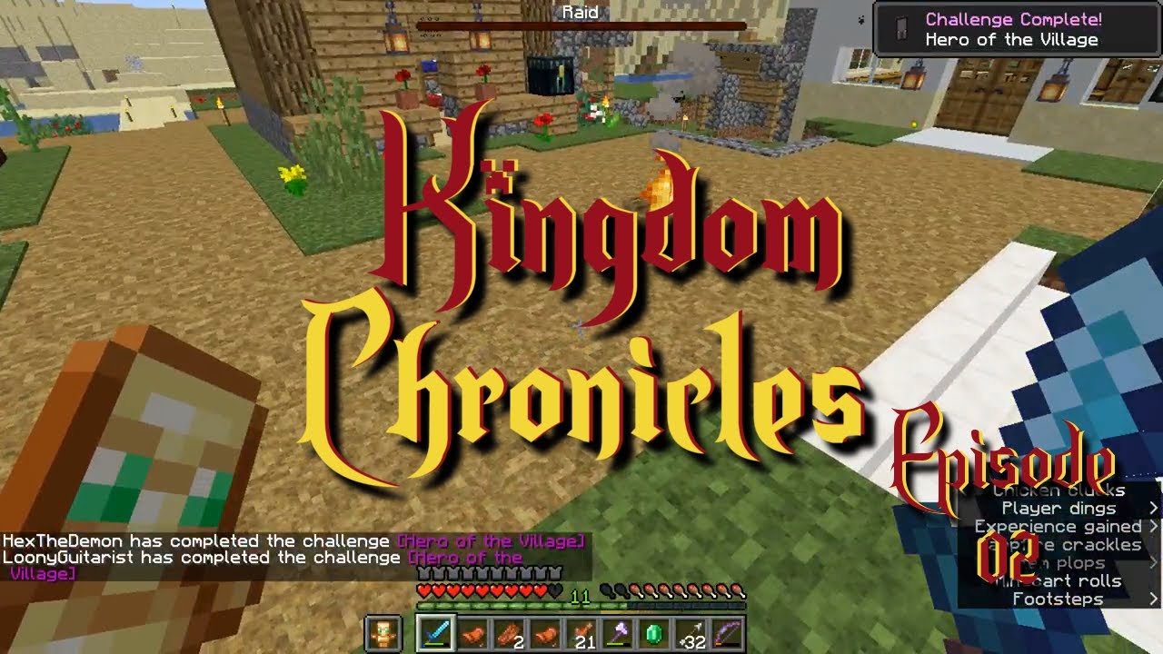 Kingdom Chronicles - Minecraft 1.14 - E02 - "Random Shenanigans"