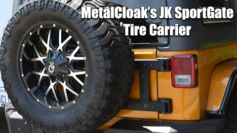 MetalCloak SportGate Tire Carrier Promo