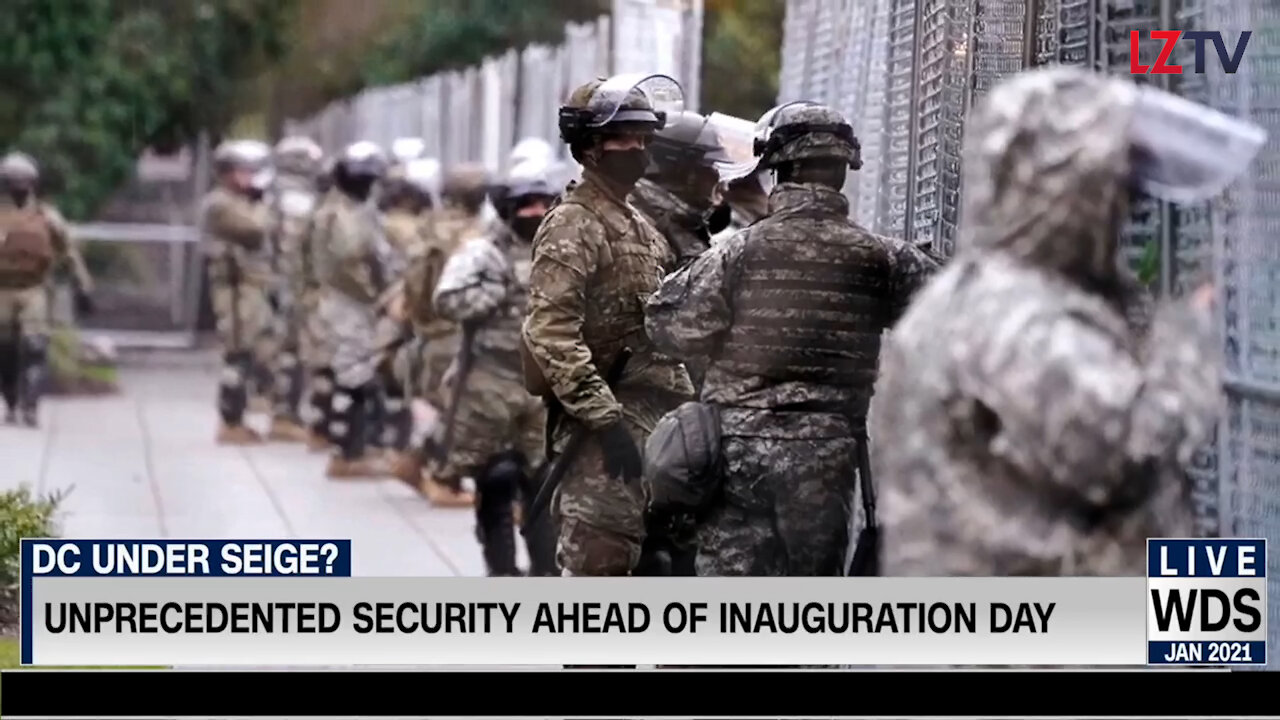 America Confused About Amped Up Military Presence At Biden Inauguration