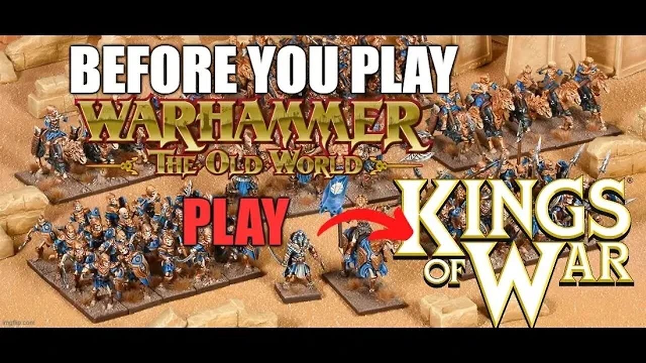 Play Kings of War before The old world drops!!! #warhammer #theoldworld #manticmadness