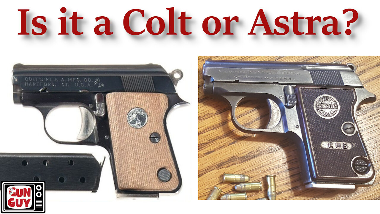 Is it a Colt Junior or an Astra Cub?