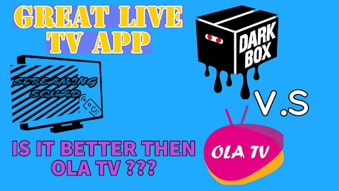 A GREAT LIVE TV APP BUT IS IT BETTER THEN OLA TV ???