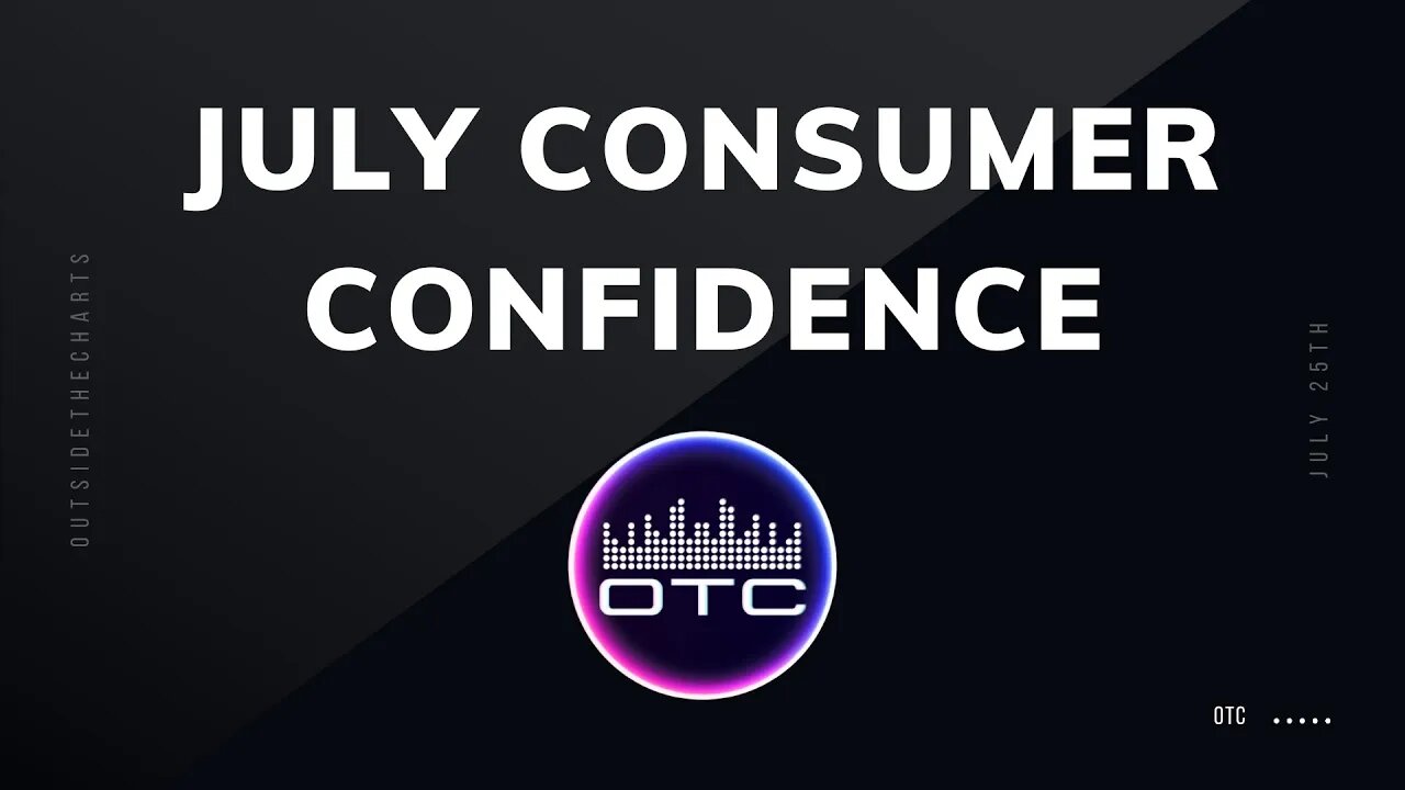 July Consumer Confidence #TSLA #SPY #AMC #AAPL