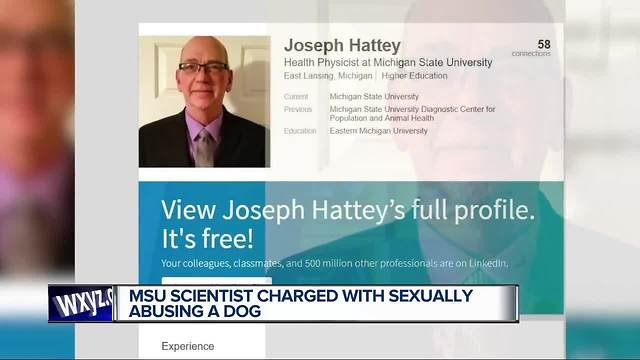 MSU health physicist charged with 2 counts of bestiality