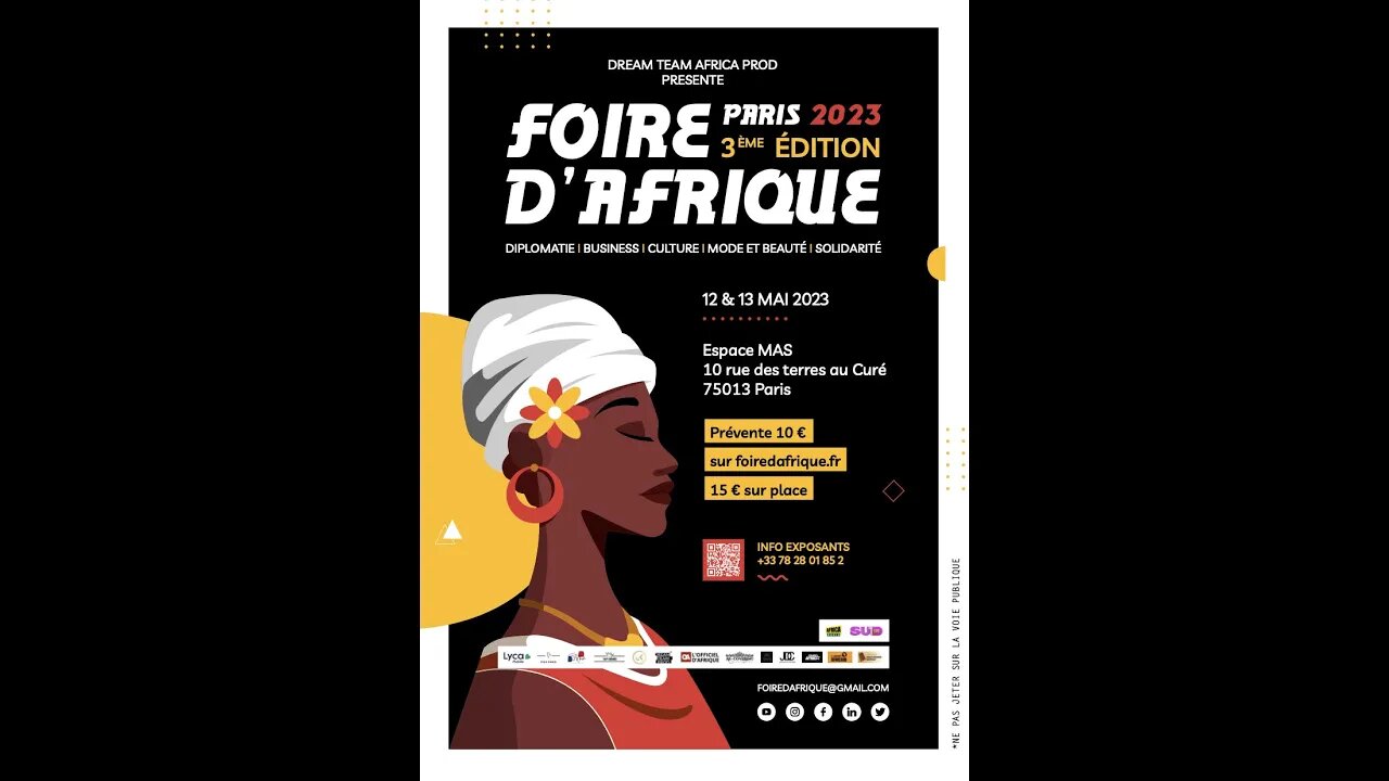 Foire d'Afrique Paris Coach Hamon Chic