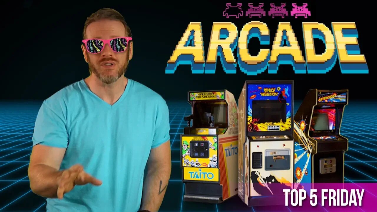 Billy's Top 5 Most Wanted Arcade Cabinets - Top 5 Friday