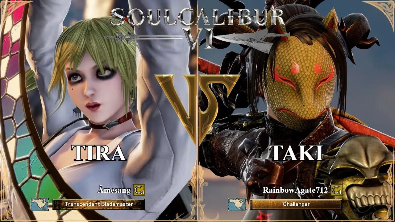 Tira (Amesang) VS Taki (RainbowAgate712) (SoulCalibur VI — Xbox Series X Ranked)