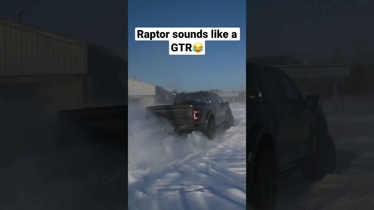 A reminder that a Raptor sounds like a GTR