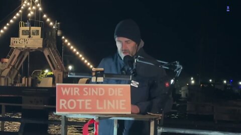 Wolgast - Stefan Worte zum Abschluß 15.11.2022