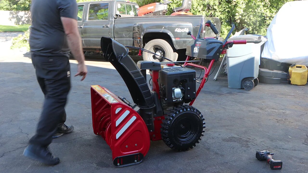 How To Fix A Troy Bilt Snow Blower Surges While Running #troybilt