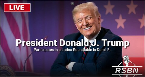 Trump Participates in a Latino Roundtable in Doral, FL - 10.22.2024