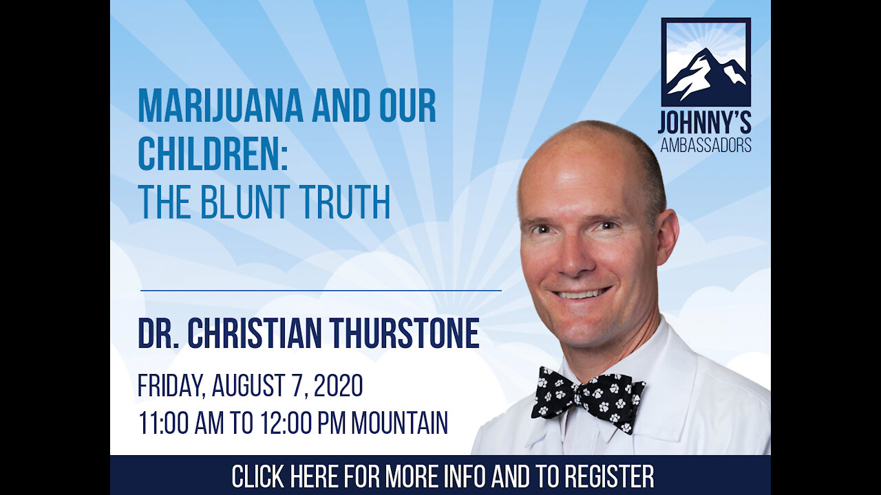 Marijuana and Our Children: The Blunt Truth