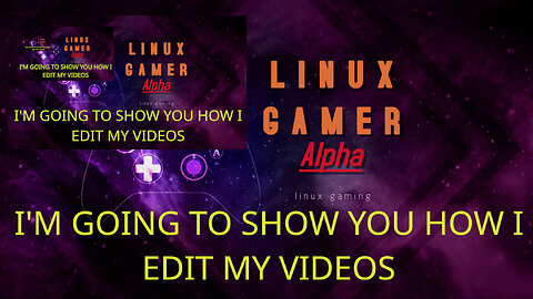 I'm going show you how i edit my videos