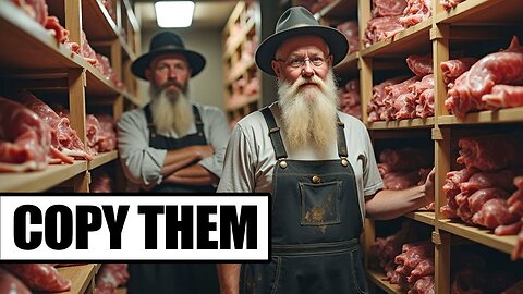 How the Amish Preserve Food Without Refrigeration – Traditional Food Storage Techniques!
