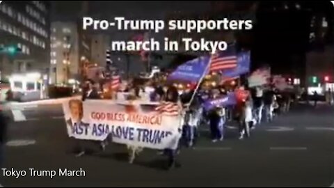 Tokyo Trump March WWG1WGA