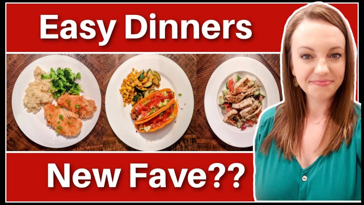 3 EASY DINNER RECIPES | NEW FAMILY FAVORITE ? | WINNER DINNERS | NO. 113