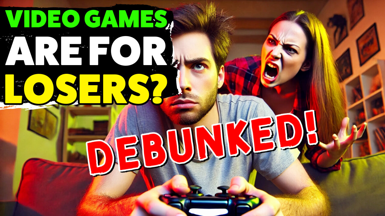 Are Video Games for Losers? (Debunked)