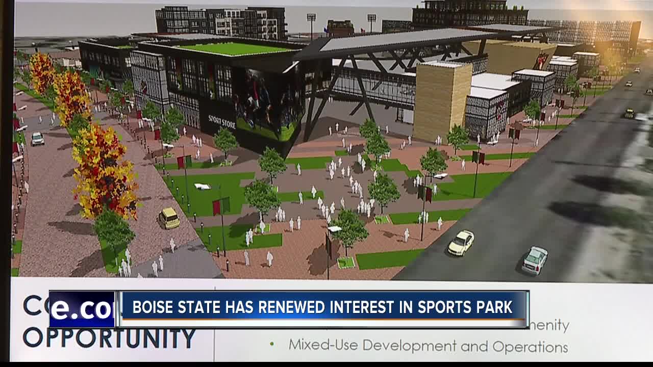 Boise State has renewed interest in sports park