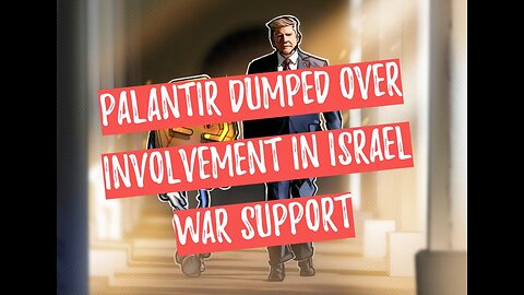 Palantir dumped over questionable support for Israel, Trump thinks of launching a stablecoin, Ripple/XRP donates to Harris, Chokepoint 2.0 real?