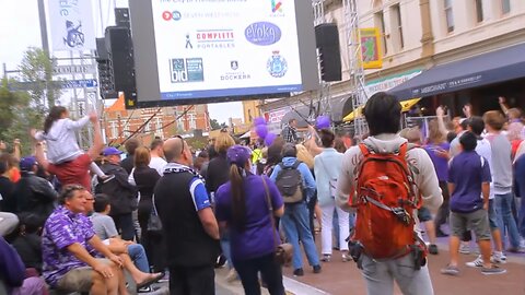 AFL Grand Final Hawthorn Vs Fremantle Dockers After Match Streets Freo Western Australia