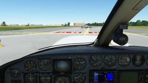 First Flight - Flysimware Cessna 414