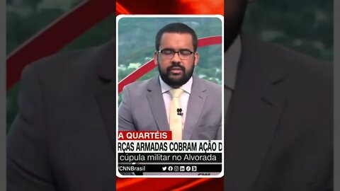 Militares estão conta atos antidemocráticos, e cobram de Bolsonaro uma posição @shortscnn