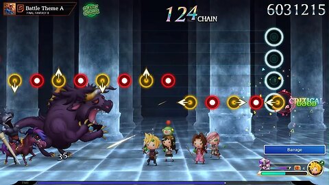 Failed on the last note / S rank
