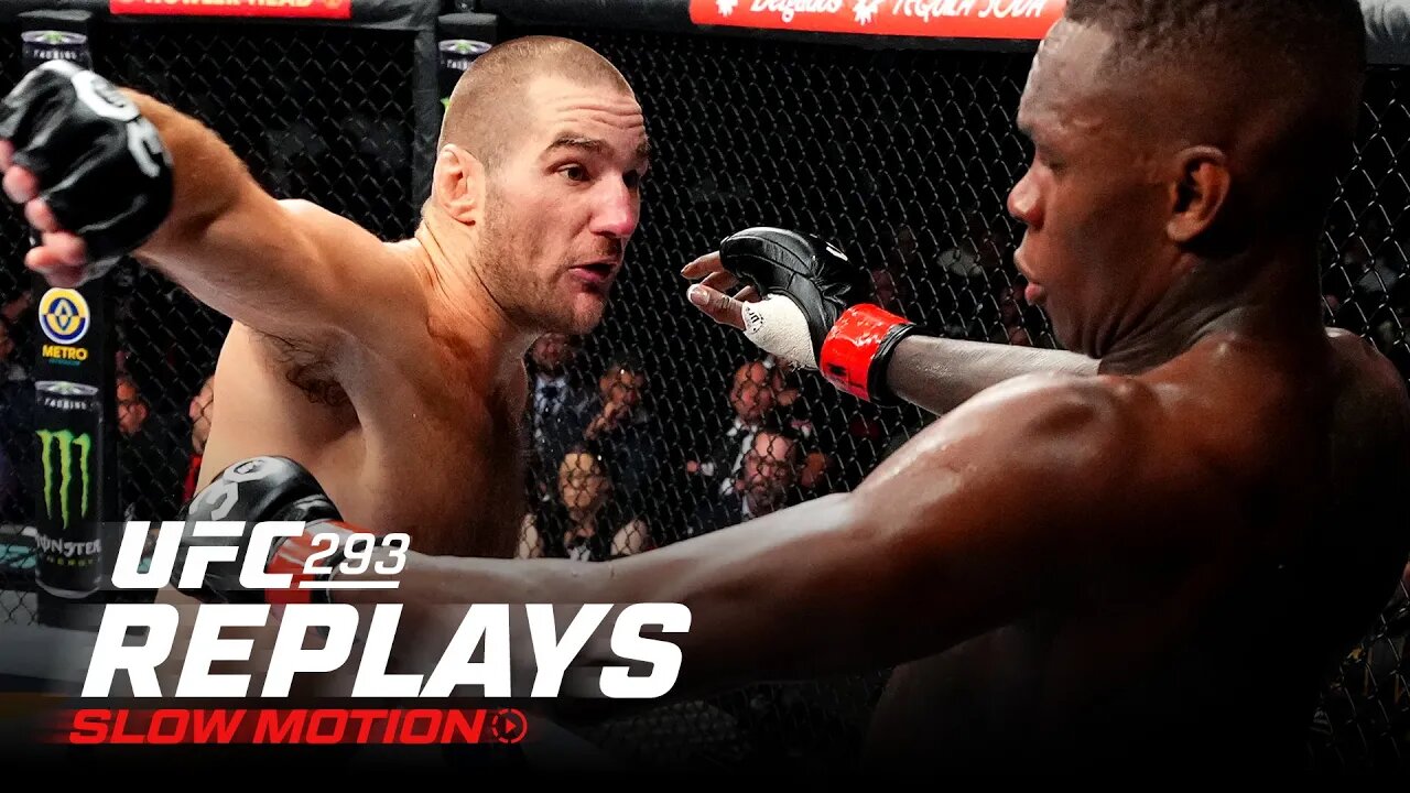 UFC 293 Highlights in SLOW MOTION!