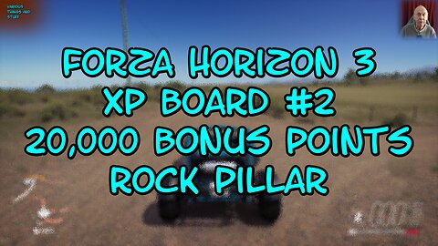 Forza Horizon 3 XP Board #2 20,000 Bonus Points Rock Pillar