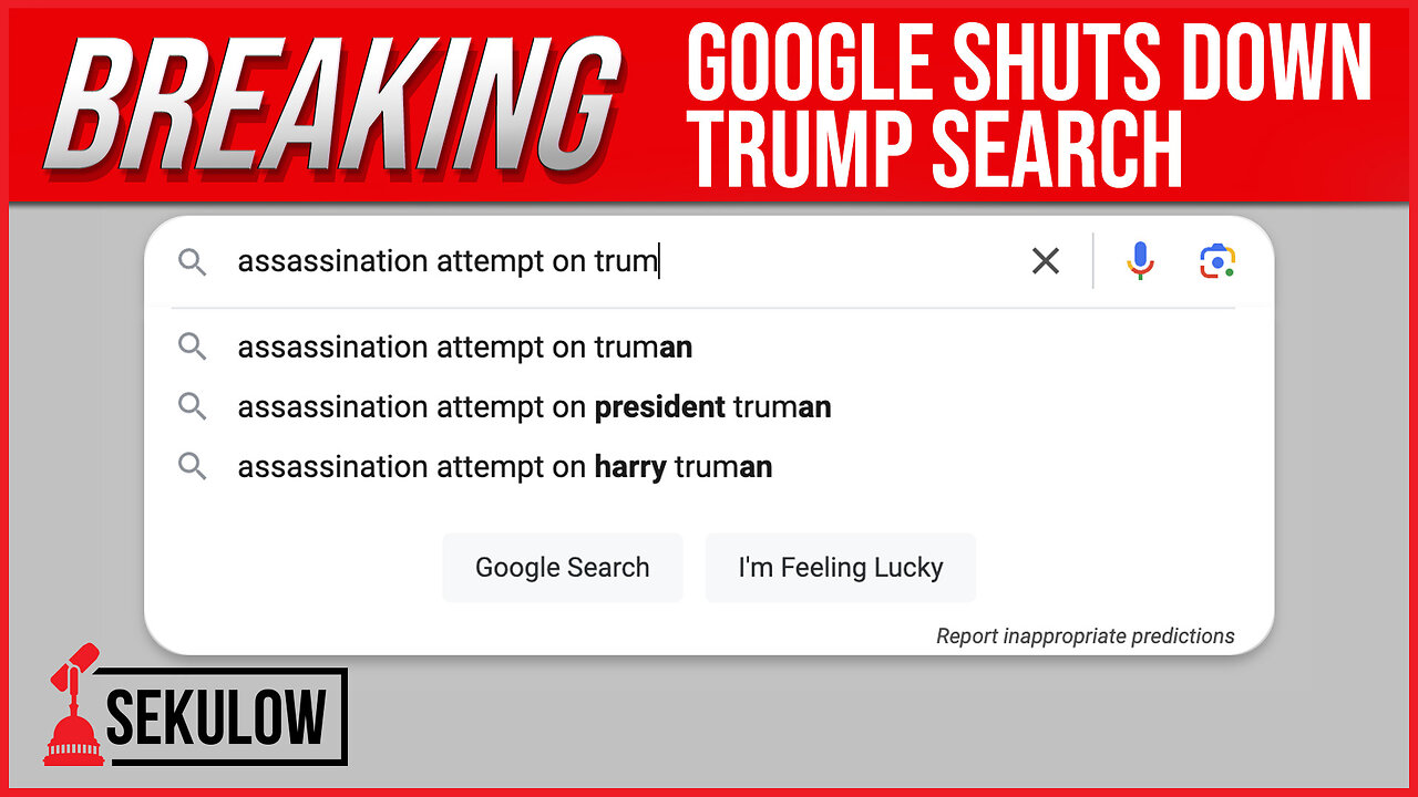 Google Shuts Down Trump Search