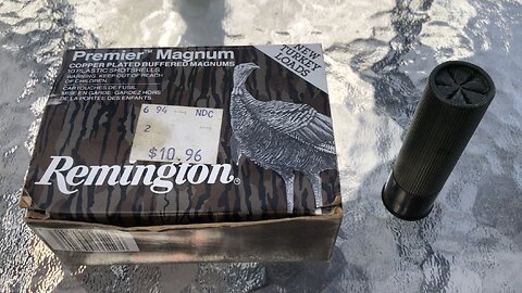 Vintage Remington 10 Gauge Premier Magnum 2 1/4 Ounce Turkey Load - Breakdown