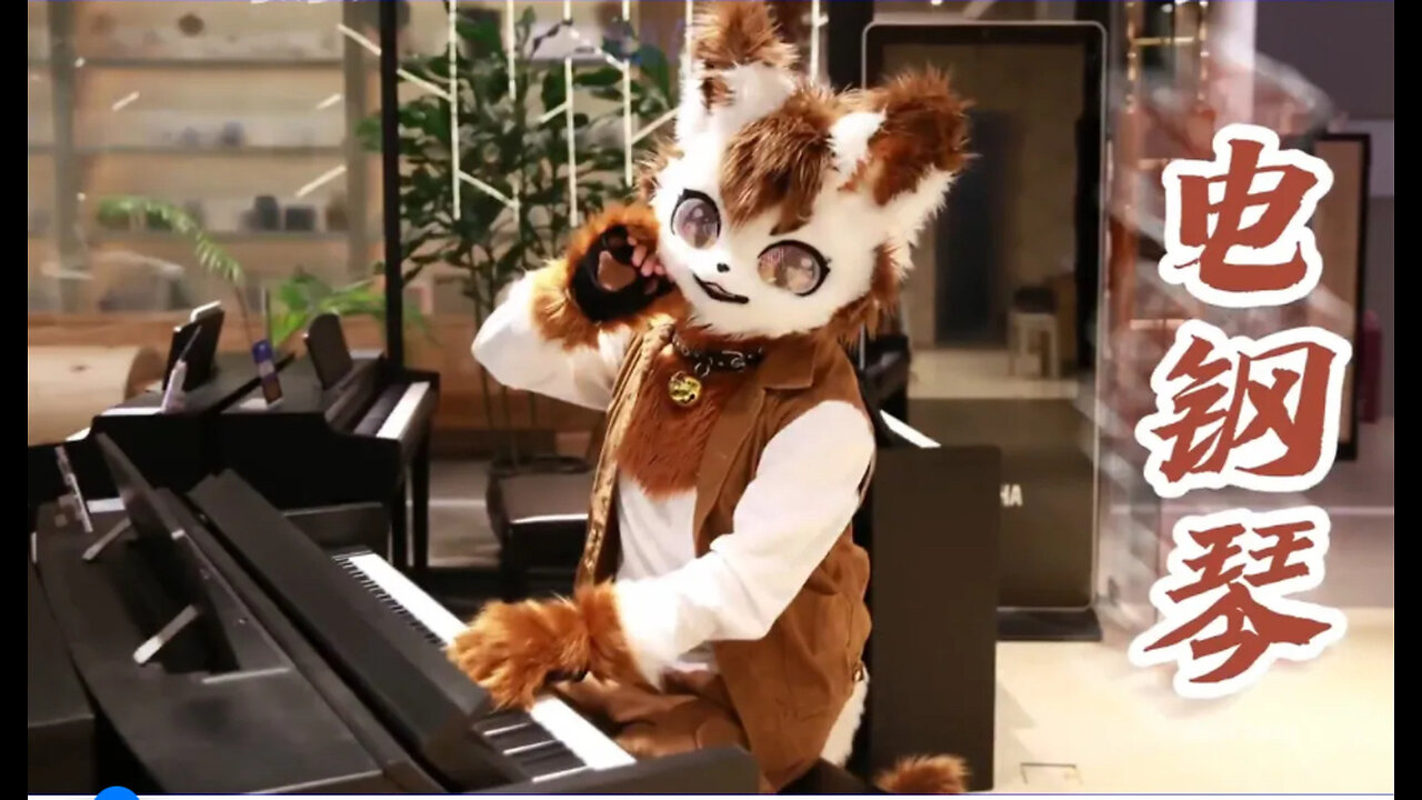 Meet Kain (嘉茵是只小狐狸), a furry musician and a teacher!