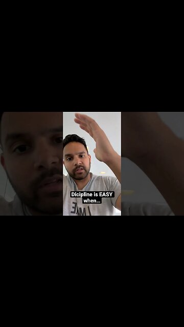 Discipline is EASY when you know your WHY #askabhinav