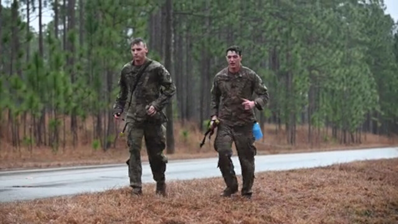 2021 Army Best Medic Competition Buddy Run Video