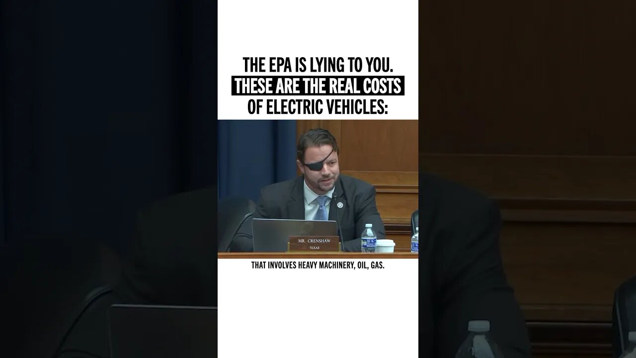 Crenshaw: “These Are The Real Costs Of Electric Vehicles.”
