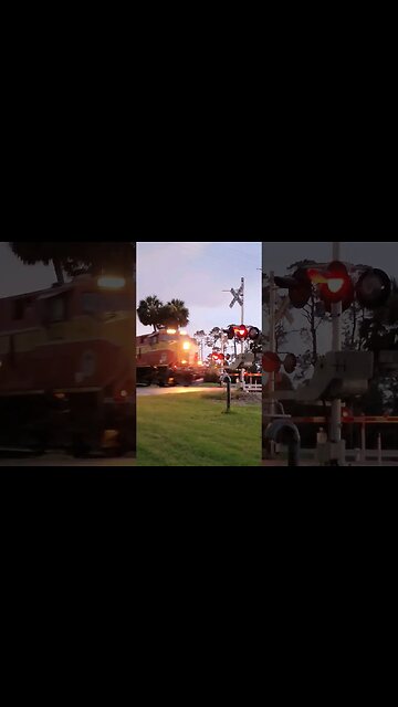 Florida East Coast Railway FEC-206 at Daytona Beach Golf Club July 22 2023 #railfanrob #fec206