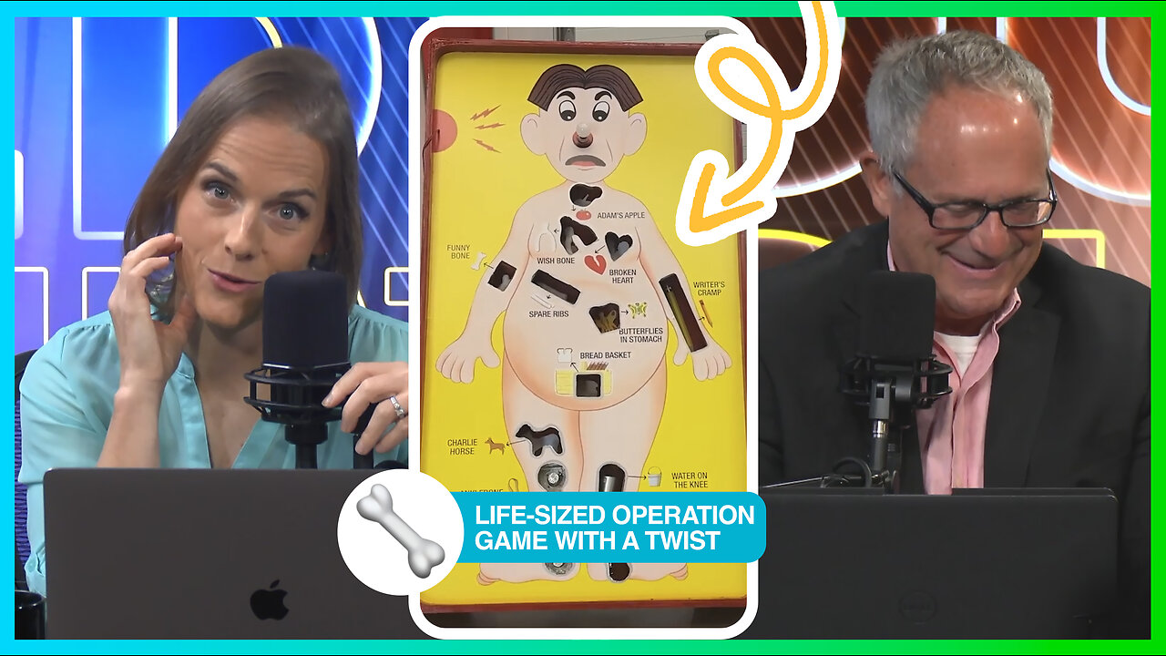 🤯Would You Play A Life-Sized Game Of Operation Where You Actually Get Shocked?