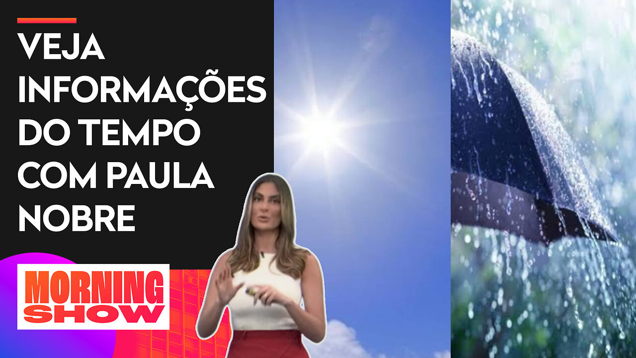 Confira a previsão do clima para o final de semana no Brasil