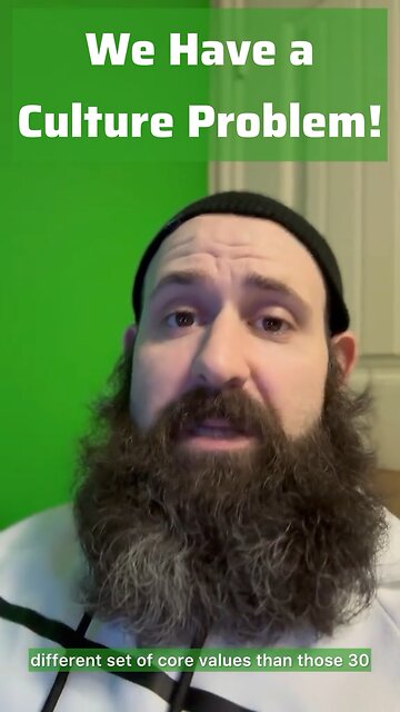 We have a culture problem in this country and im afraid there may be no way to dig ourselves out