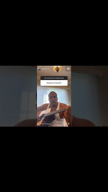 Raiam tocando stairway