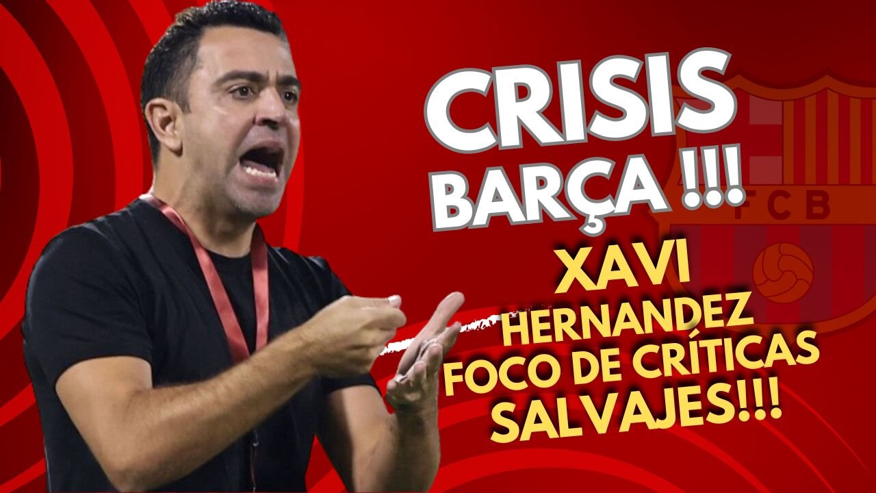 XAVI PROTAGONISTA de la CRISIS en el BARÇA! LAPORTA ¿piensa en un CAMBIO?