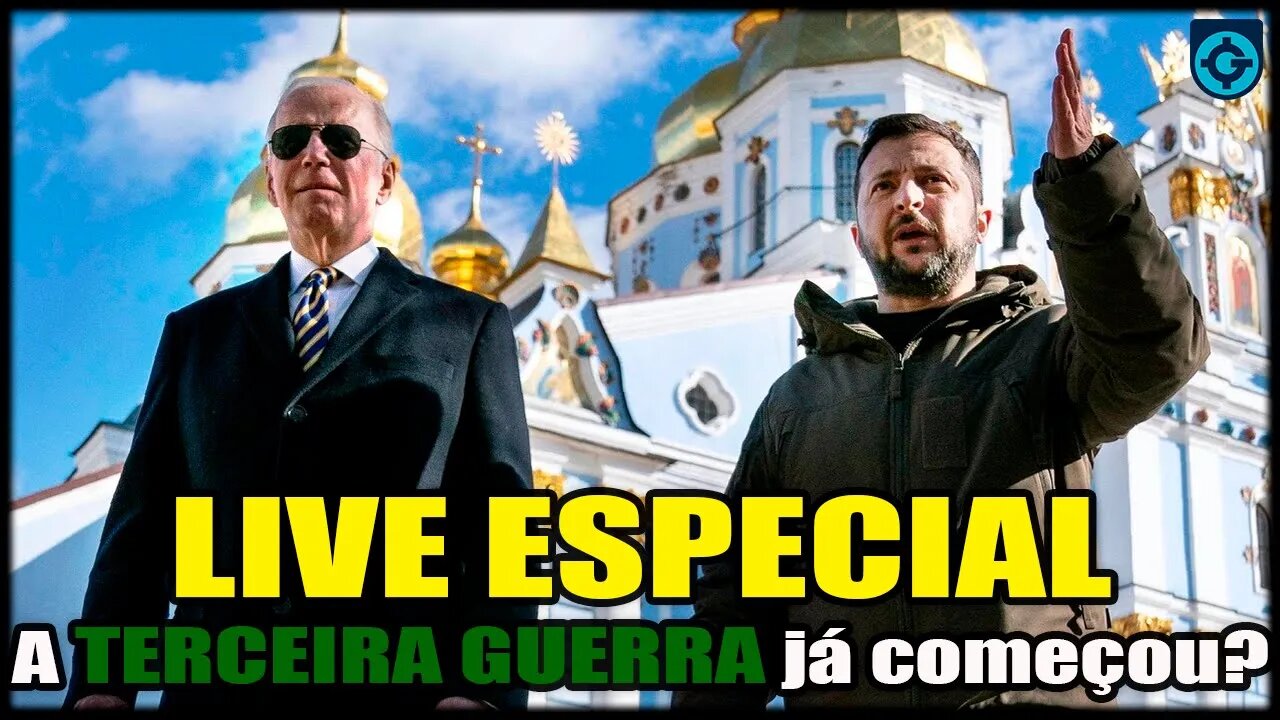 ESPECIAL | A T3RCE1R4 GU3RR4 MUND14L já começou? | 🔴Live Geoforça