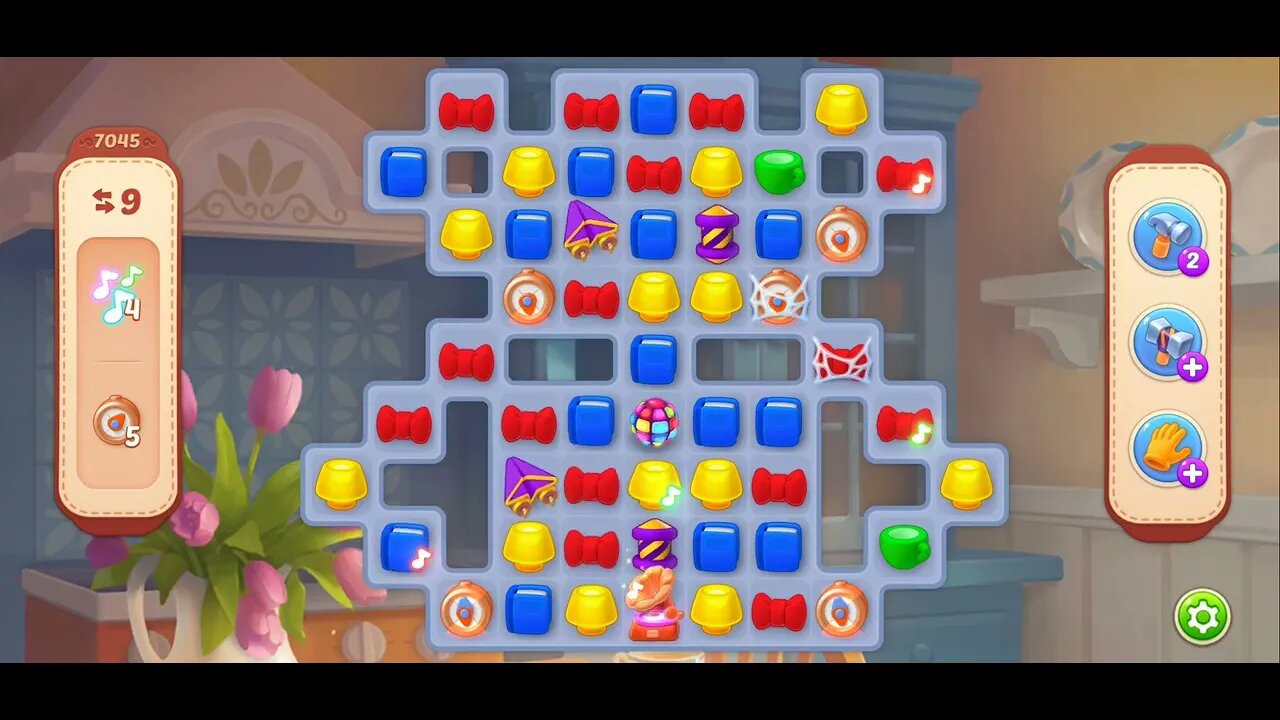 Playrix Homescapes Gameplay Walkthrough Level 7045