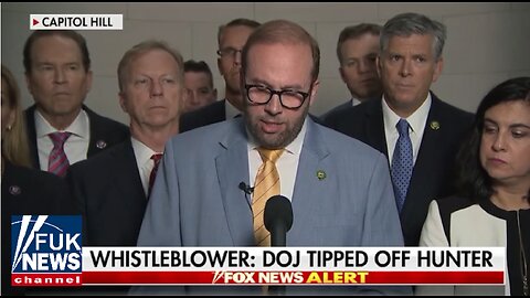 Whistleblower: DOJ tipped off Hunter