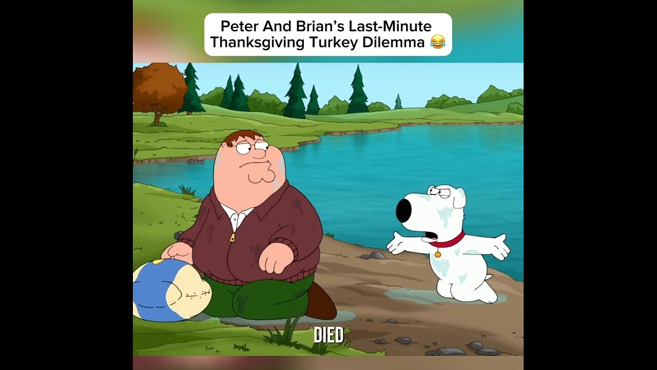Peter And Brian's Last-Minute Thanksgiving Turkey Dilemma 🤣 || FAMILY GUY ||