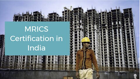 MRICS Certification in India